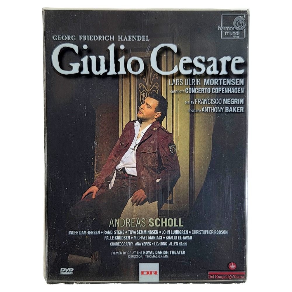 Harmonia Mundi Giulio Cesare Opera 2 DVD Set Andreas Scholl